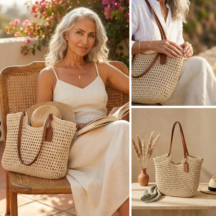 Liora - Handwoven Crochet Tote Bag