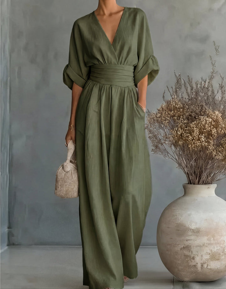 Élise – Elegant flowy jumpsuit