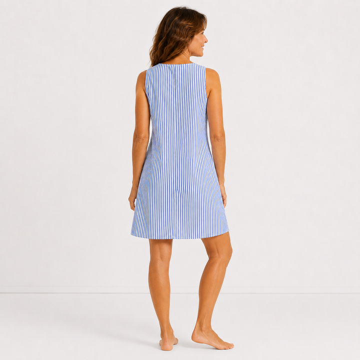 Isabeau – Striped Strappy Dress