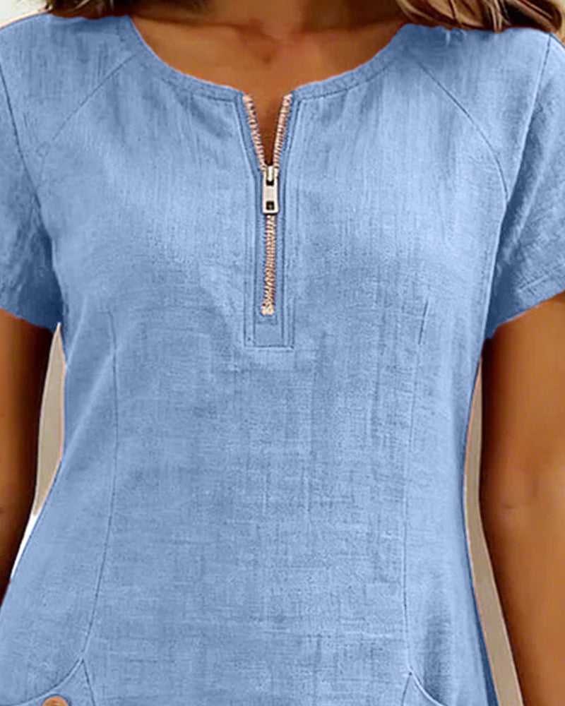 Lina™ Dress — Natural Elegance Every Day