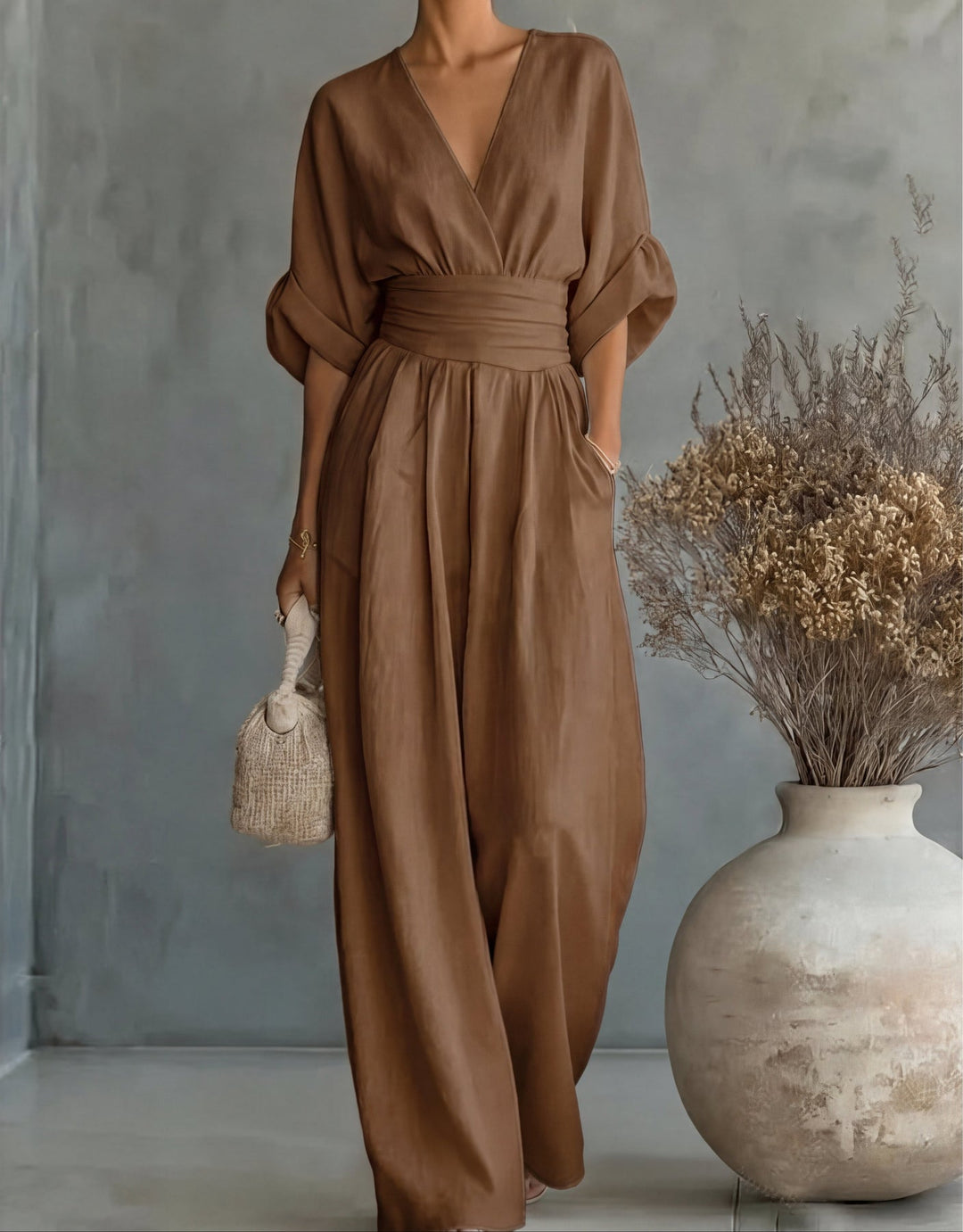 Élise – Elegant flowy jumpsuit