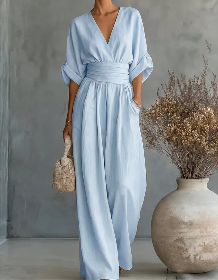 Élise – Elegant flowy jumpsuit