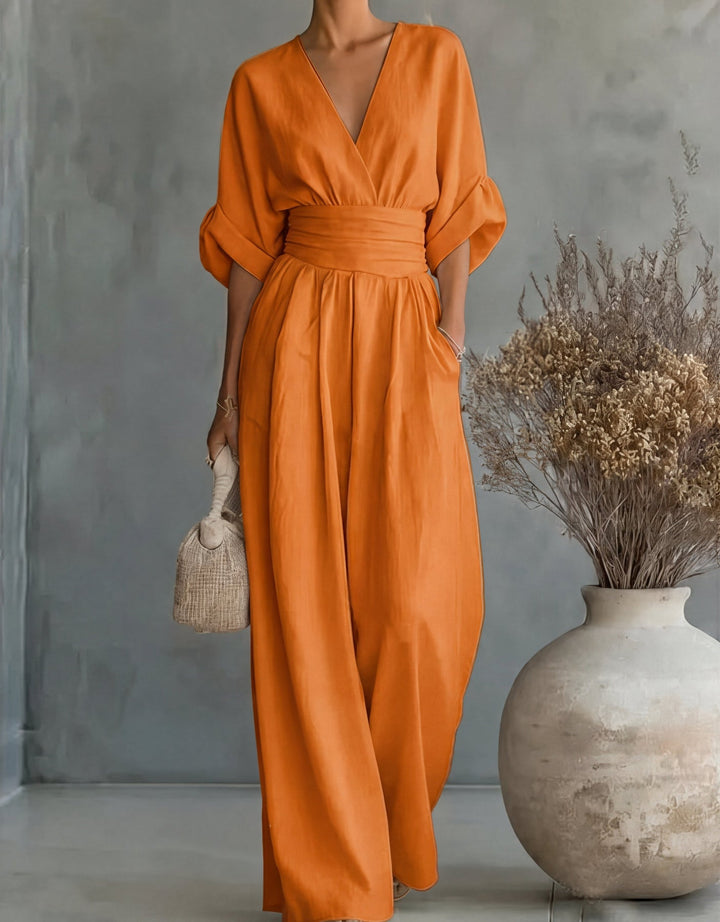 Élise – Elegant flowy jumpsuit