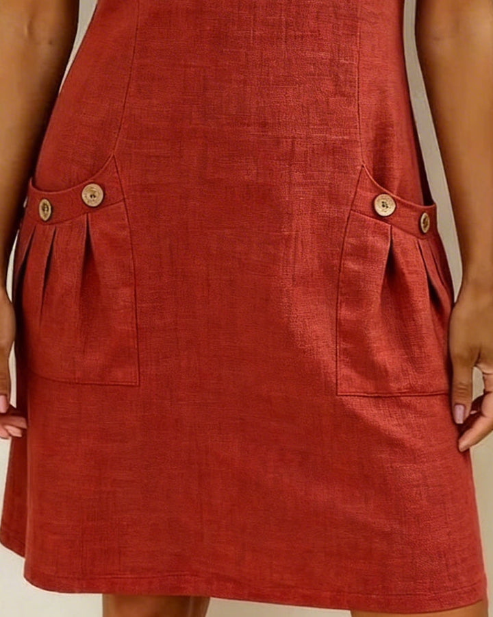 Lina™ Dress — Natural Elegance Every Day