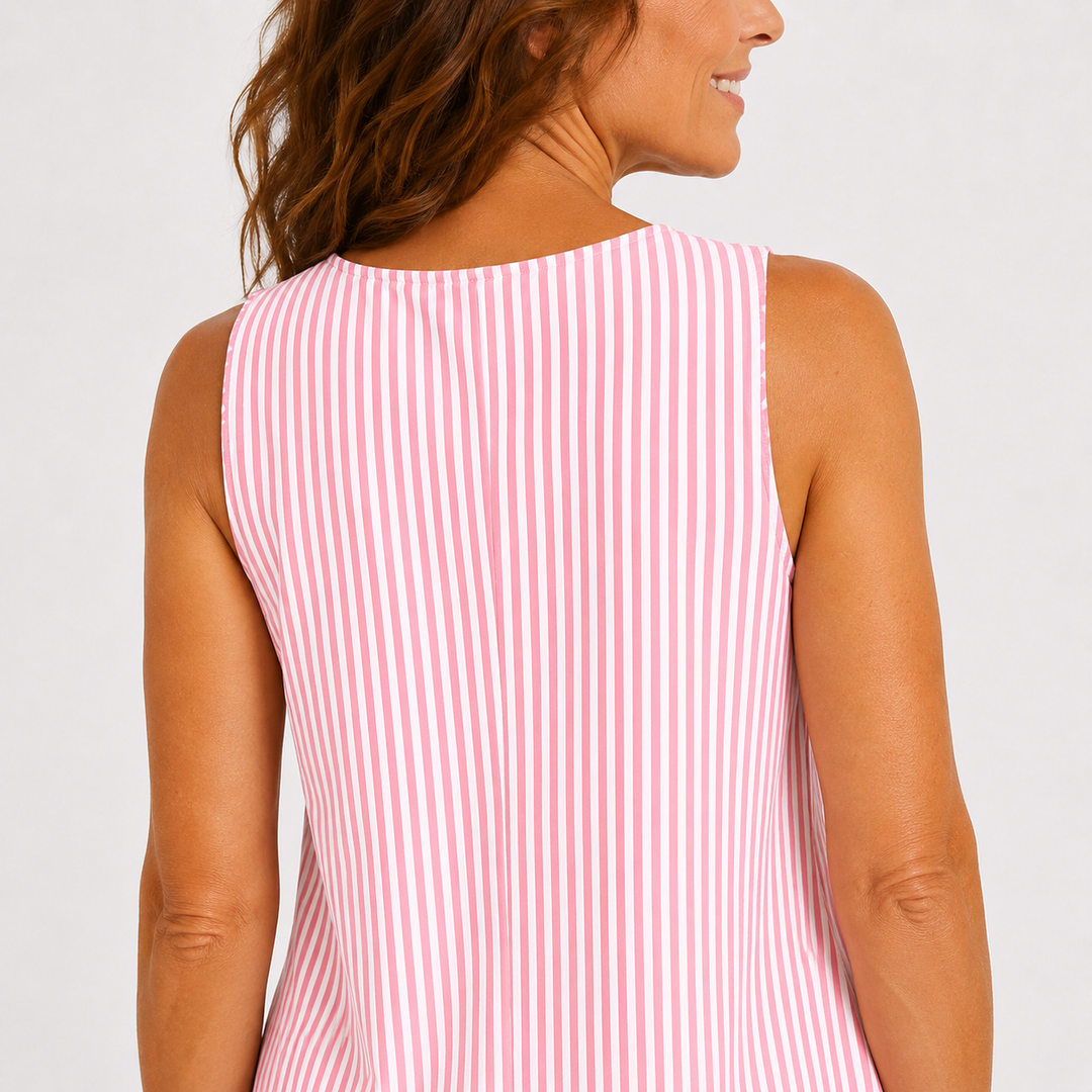 Isabeau – Striped Strappy Dress