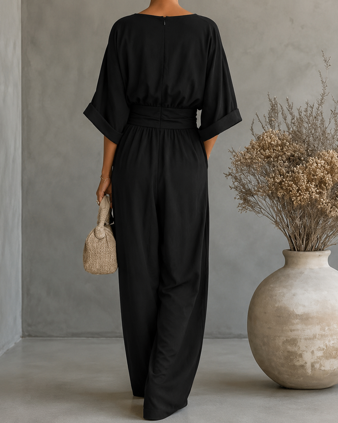 Élise – Elegant flowy jumpsuit