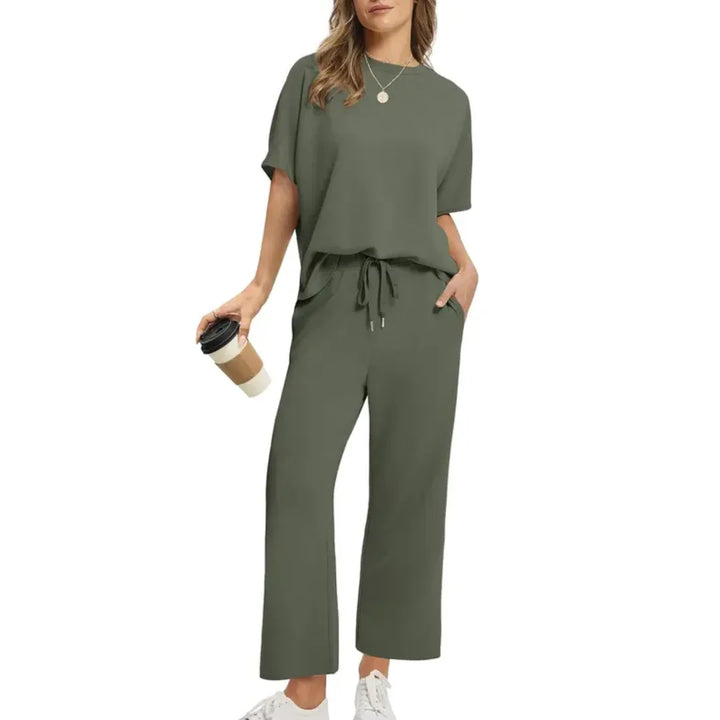 Brisa™ | Oversized Wide Leg Two Piece Set