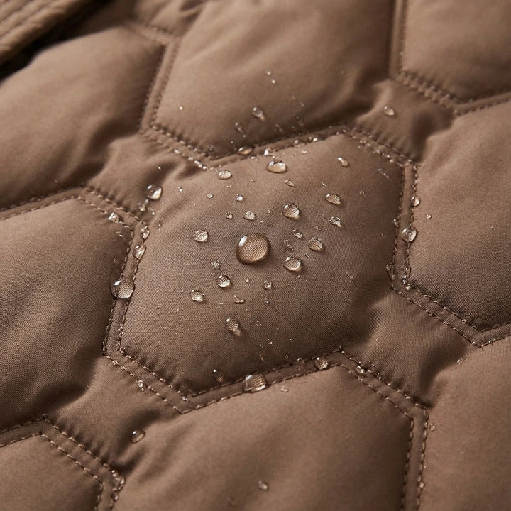 Lizza – Longline Hooded Down Coat