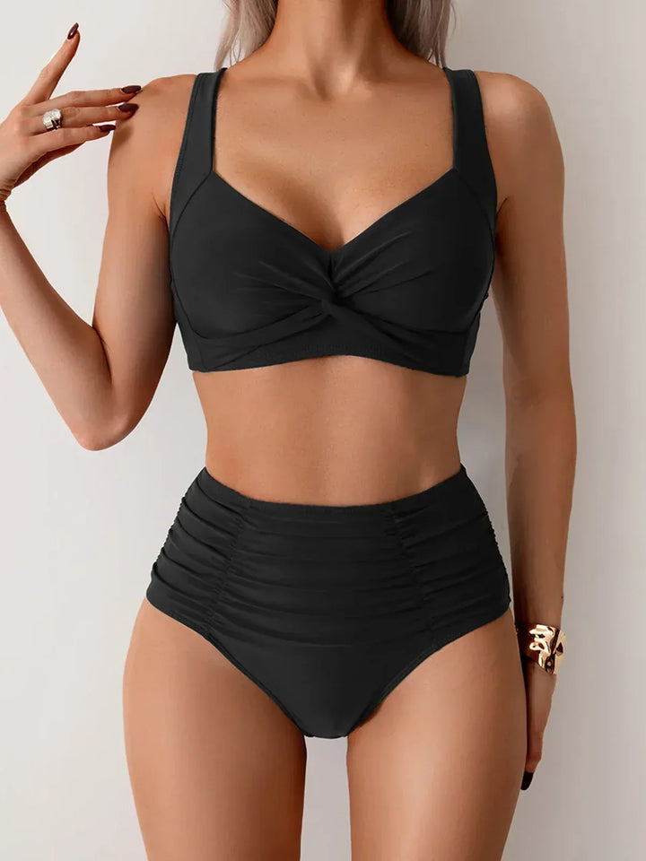 Sofia | High-Waisted Tummy Control Bikini