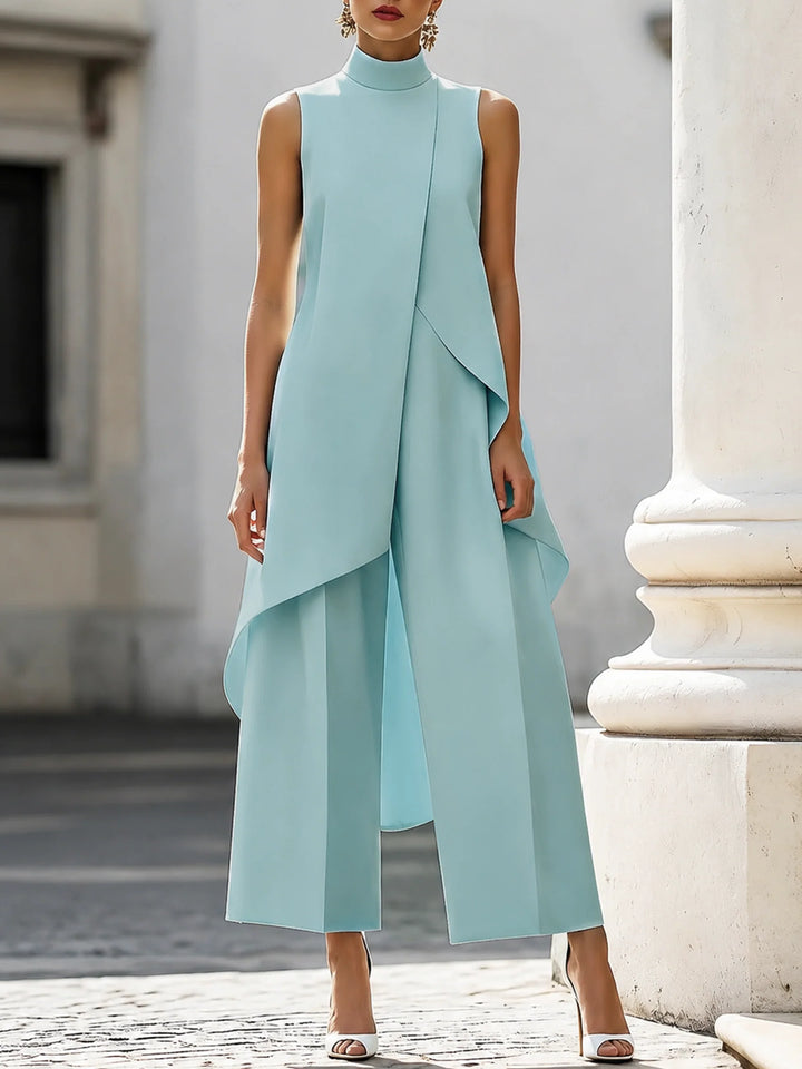 Martina | Elegant Flowing Wide-Leg Jumpsuit