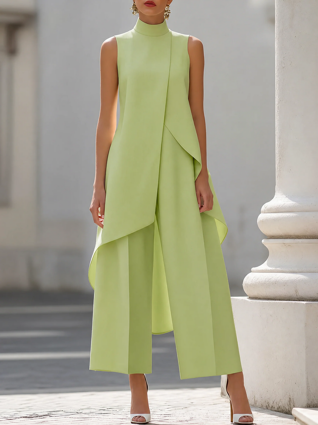 Martina | Elegant Flowing Wide-Leg Jumpsuit