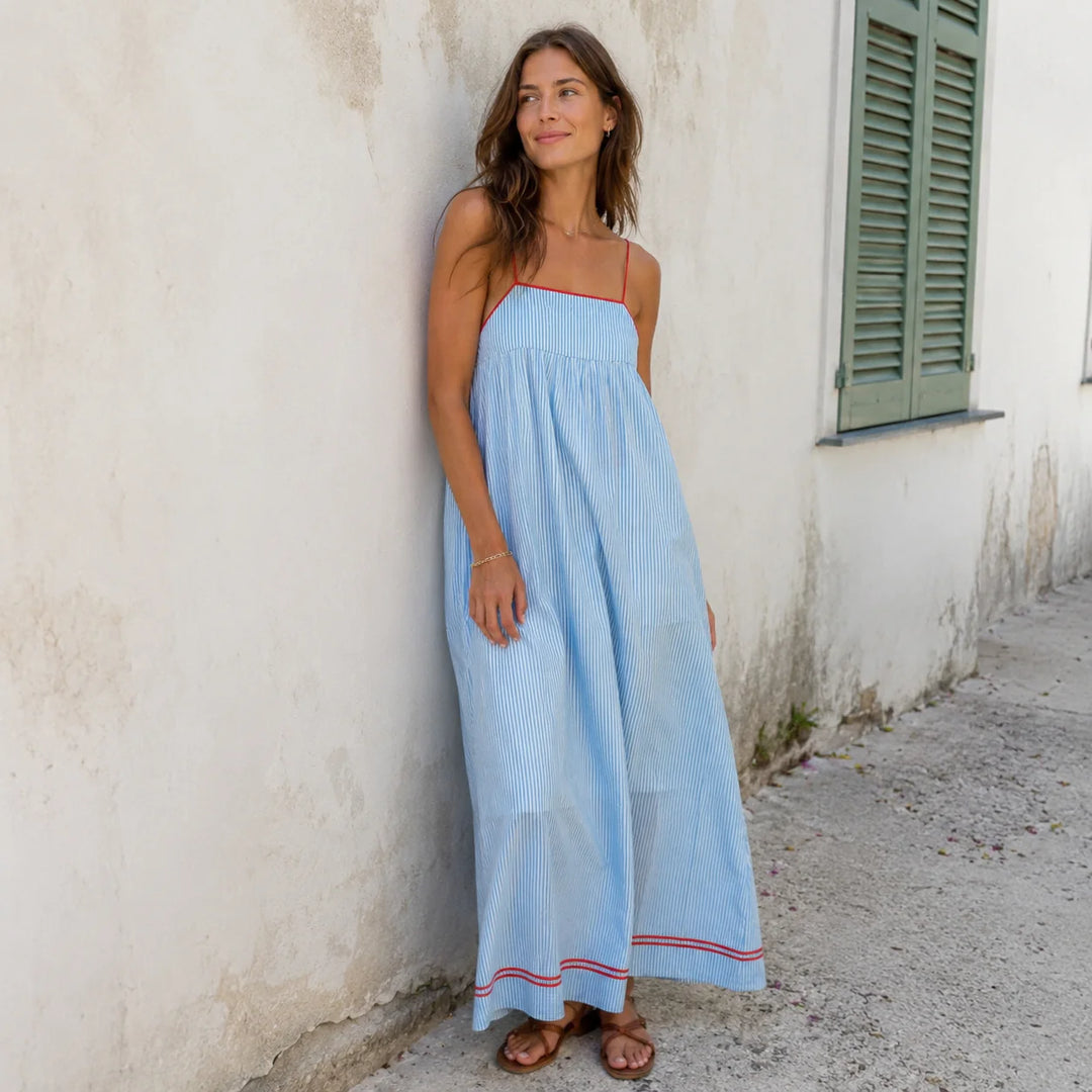 PAMELA | FLOWING SUMMER MAXI DRESS