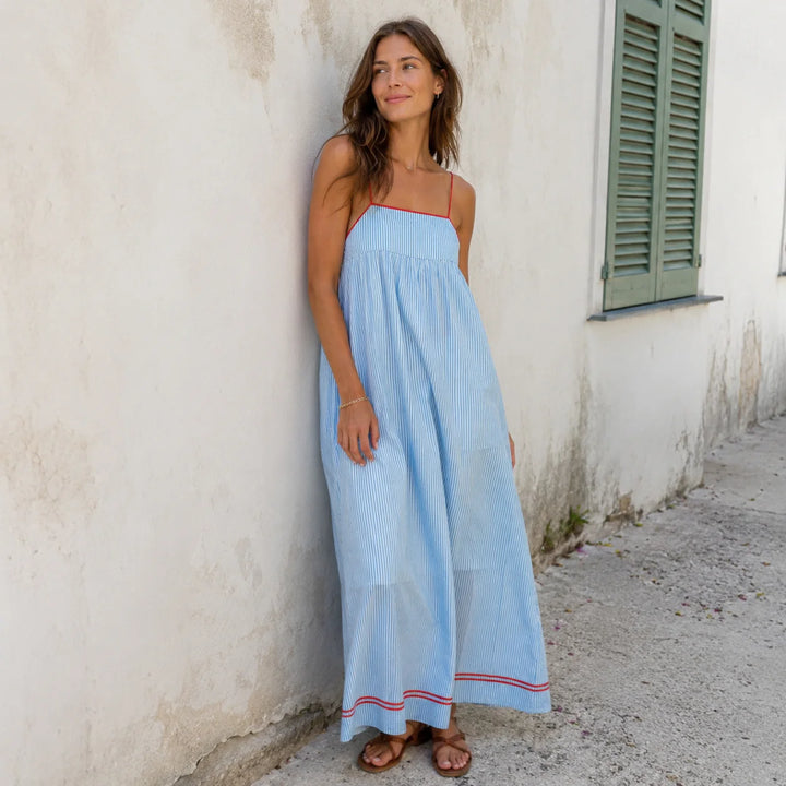 PAMELA | FLOWING SUMMER MAXI DRESS