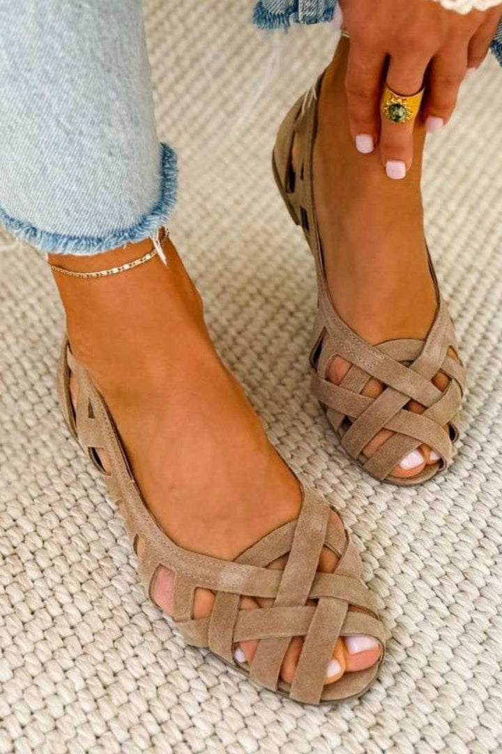 Caterina | Braided Orthopedic Sandals