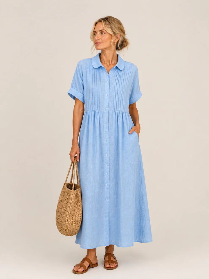 Capri | Summer Midi Shirt Dress