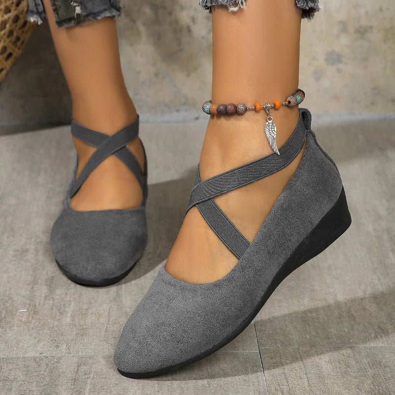 Savanna™ | Comfort Wedge Ballet Flats
