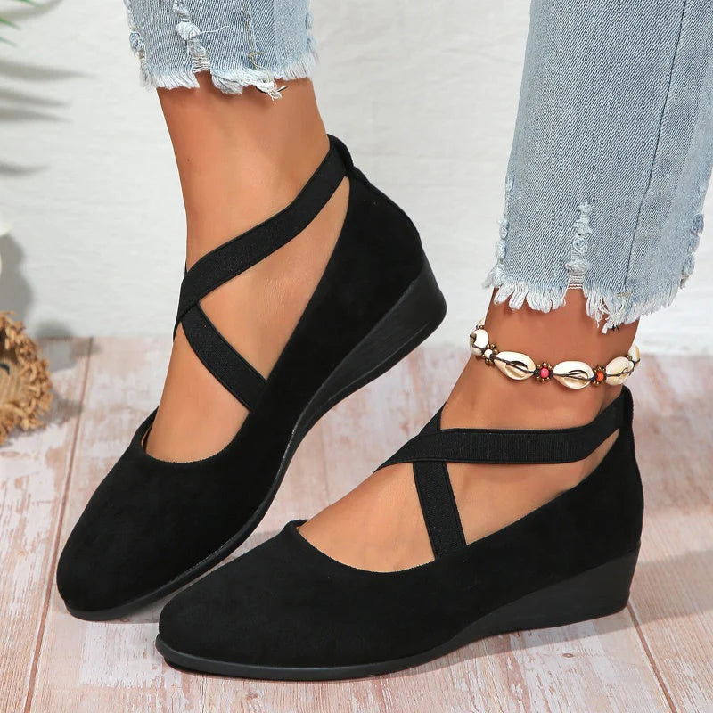Savanna™ | Comfort Wedge Ballet Flats