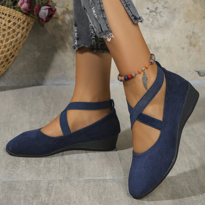 Savanna™ | Comfort Wedge Ballet Flats