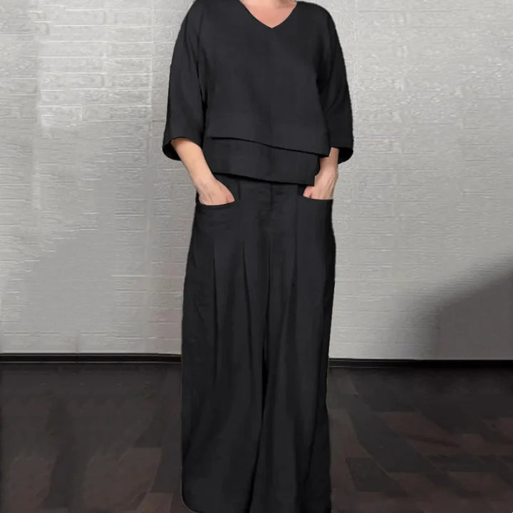 Noa | Minimalist Loose Two Piece Set