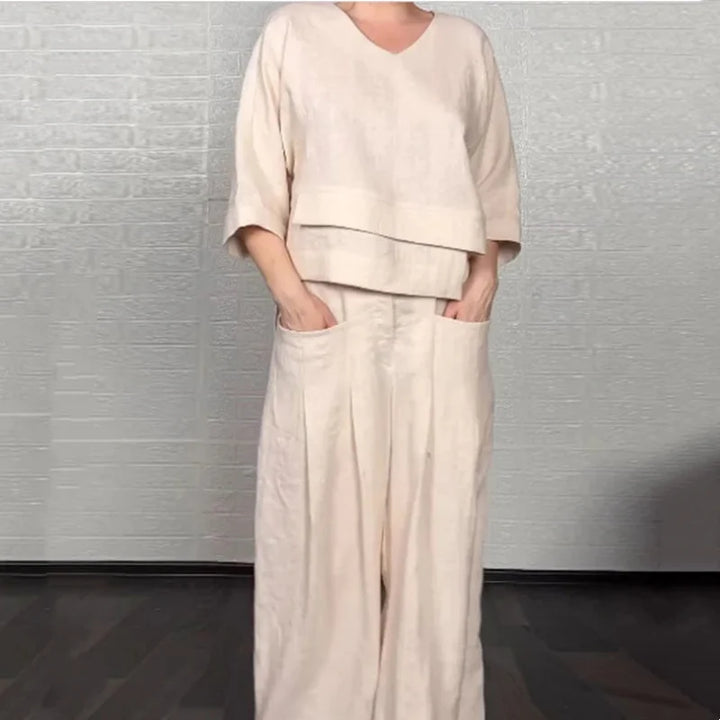 Noa | Minimalist Loose Two Piece Set