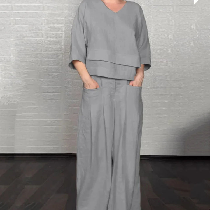 Noa | Minimalist Loose Two Piece Set