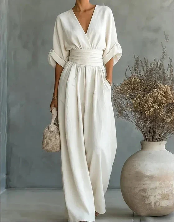 Élise – Elegant flowy jumpsuit