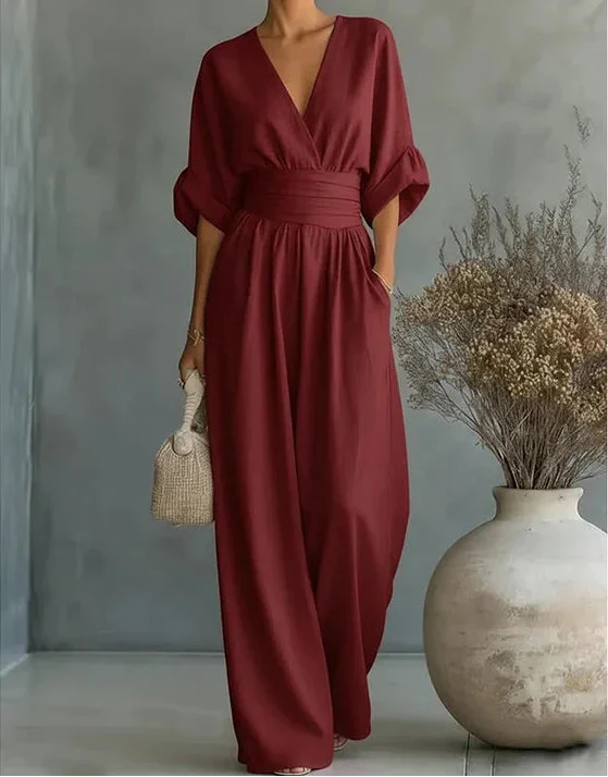 Élise – Elegant flowy jumpsuit