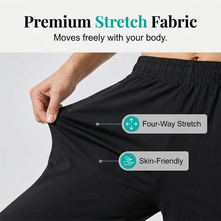 Emma | Elegant Stretch Capri Pants for Effortless Comfort