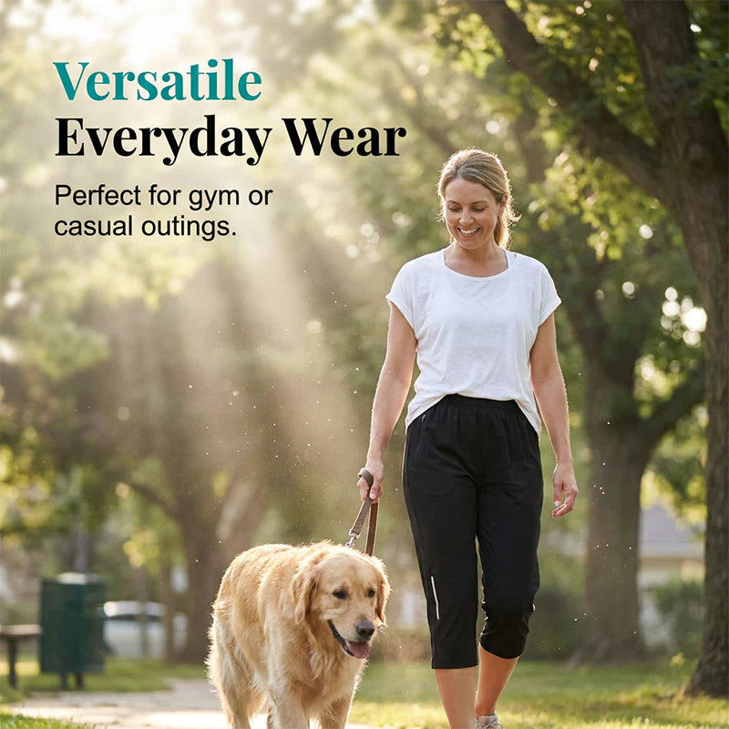 Emma | Elegant Stretch Capri Pants for Effortless Comfort