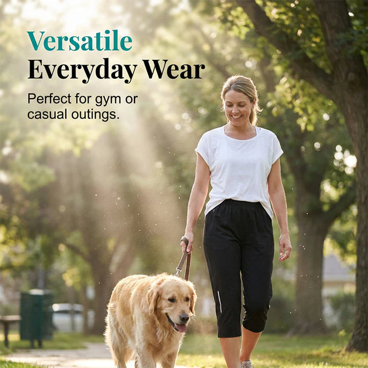 Emma | Elegant Stretch Capri Pants for Effortless Comfort