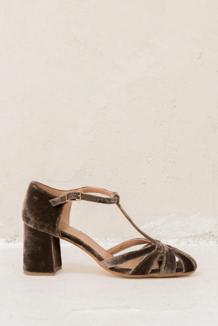 Roberta Indigo Velvet